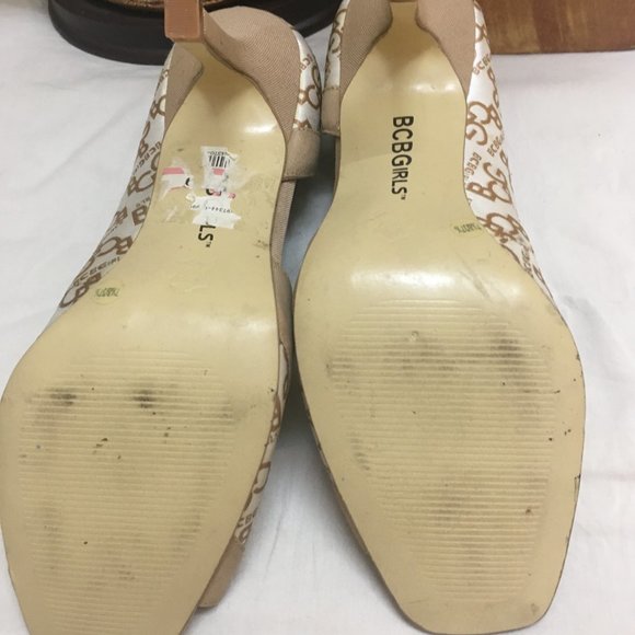 Unused BCBGirls Elani Peep Toe Heels - Picture 5 of 15